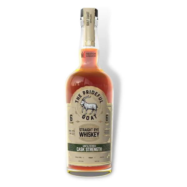 Prideful Goat 6yr Cask Strength Unfiltered Straight Rye Whiskey 750ml - Flask Fine Wine & Whisky