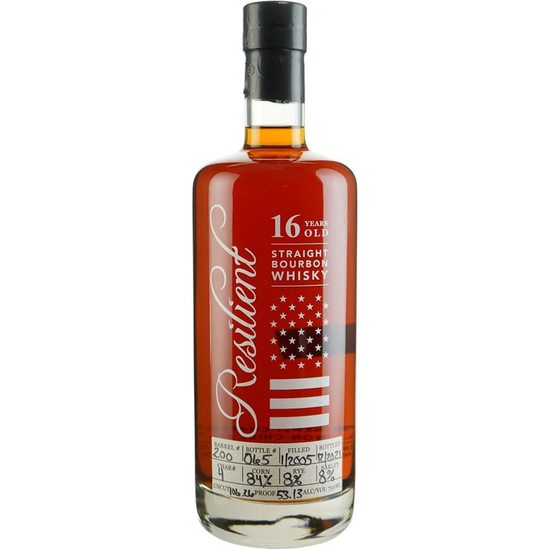Resilient Bourbon 16 year old - Flask Fine Wine & Whisky