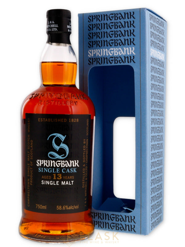 Springbank 2003 13 Year Old Fresh Sherry Single Cask 58.6% / Pacific Edge - Flask Fine Wine & Whisky