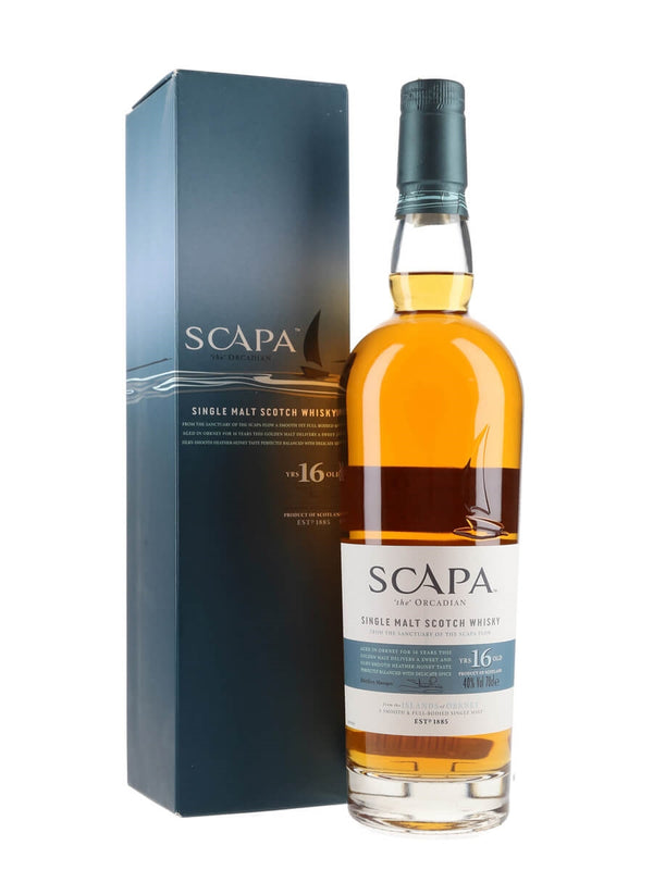 Scapa The Orcadian 16 Year Old Single Malt 750ml - Flask Fine Wine & Whisky
