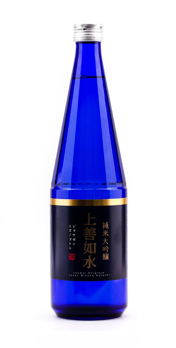 Shirataki Jozen Junmai Daiginjo Indigo Sake 720ml - Flask Fine Wine & Whisky