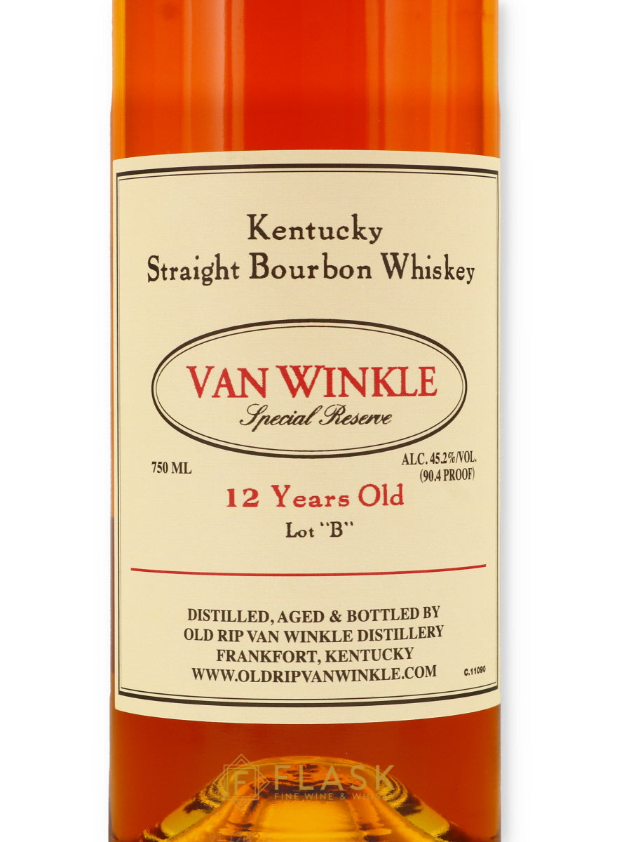 Old Rip Van Winkle Lot B 12 Year Old Bourbon 2016 - Flask Fine Wine & Whisky