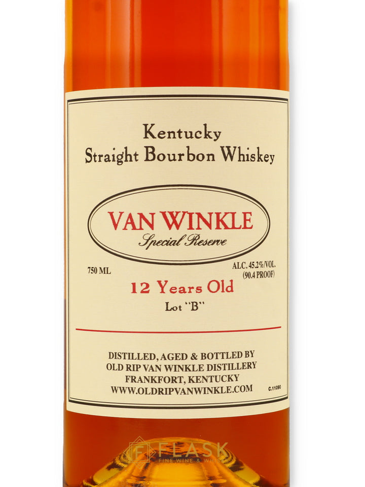 Old Rip Van Winkle Lot B 12 Year Old Bourbon 2016 - Flask Fine Wine & Whisky