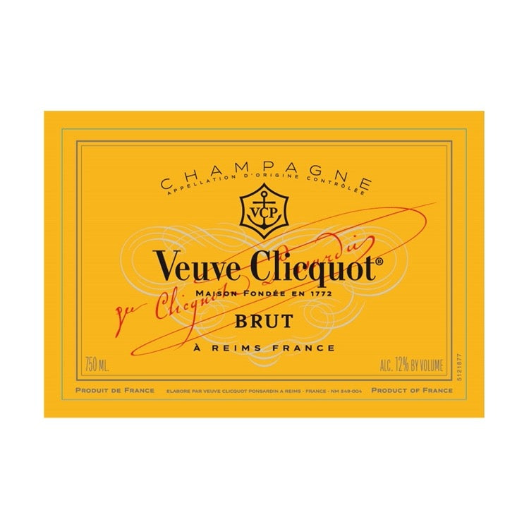 Veuve Clicquot Yellow Label Brut Champagne 750ml - Flask Fine Wine & Whisky