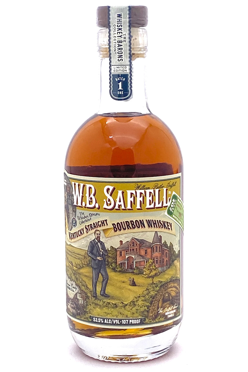 WB Saffell Kentucky Straight Bourbon Whiskey 375ml / Half Bottle - Flask Fine Wine & Whisky