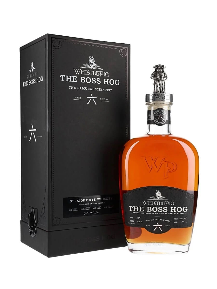 Whistle Pig Boss Hog VI Samurai Scientist with Box 750ml - Flask Fine Wine & Whisky