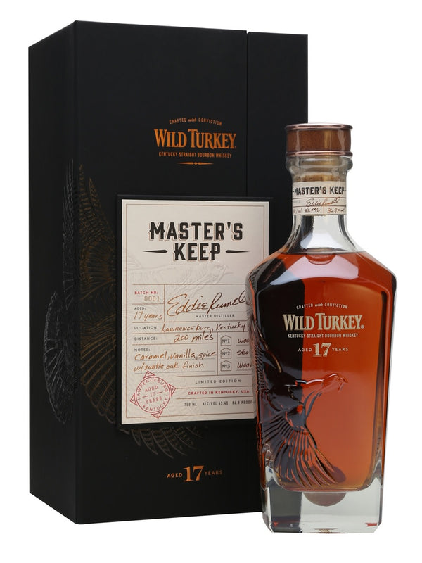Wild Turkey Master's Keep 17 Year Old Bourbon 43.4% Batch 1 - Flask Fine Wine & Whisky