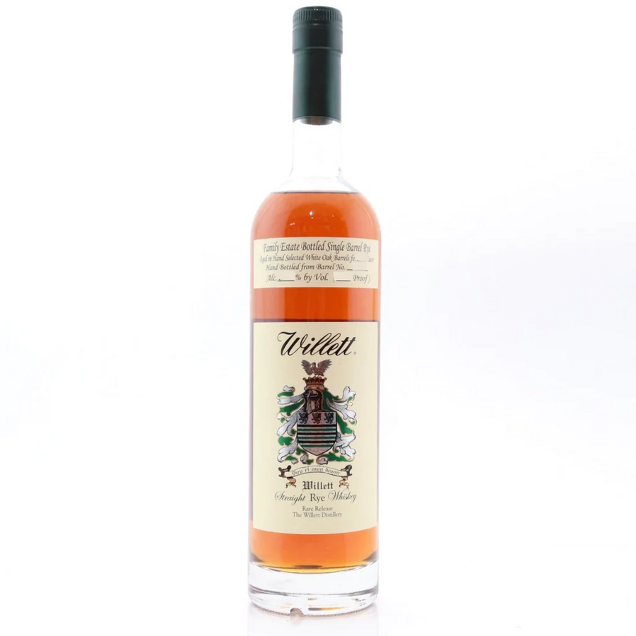 Willett Family Estate 8 Year #6068 Cask Strength Single Barrel Rye Whiskey 131.8 Proof - Flask Fine Wine & Whisky