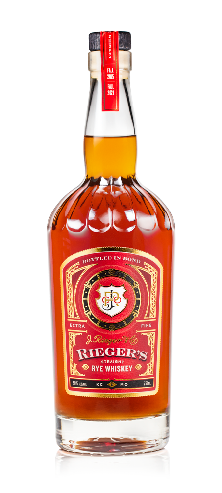 J Rieger & Co Straight Rye BIB 100 proof - Flask Fine Wine & Whisky