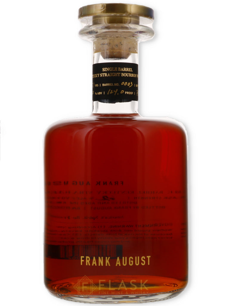 Frank August Bourbon Single Barrel No. 3 - Flask Fine Wine & Whisky