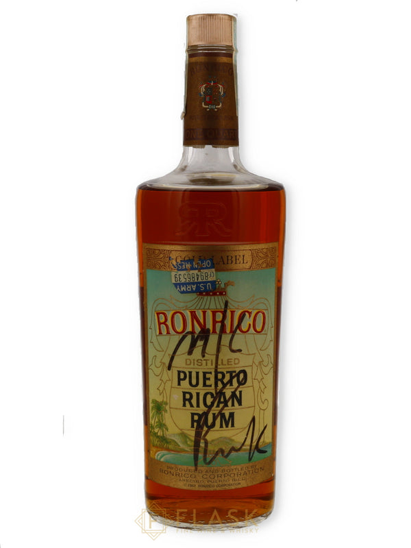 Ronrico Gold Label Puerto Rican Vintage Rum 1960s - Flask Fine Wine & Whisky
