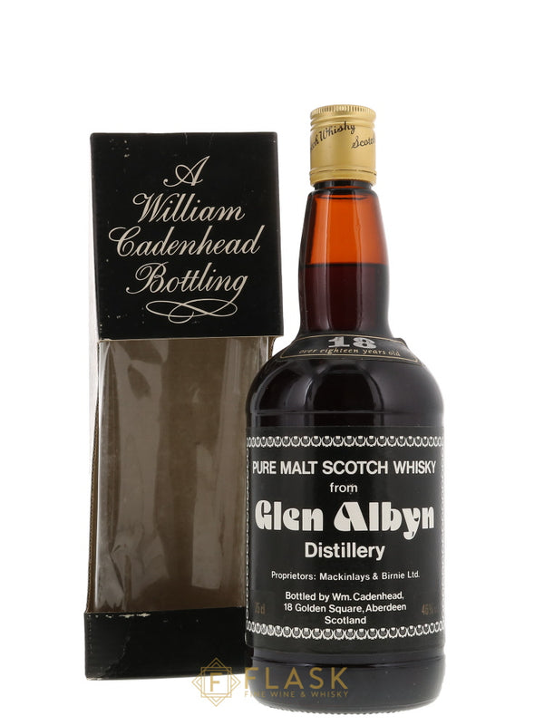 Glen Albyn 1966 18 Year Old Cadenhead's Dumpy - Flask Fine Wine & Whisky