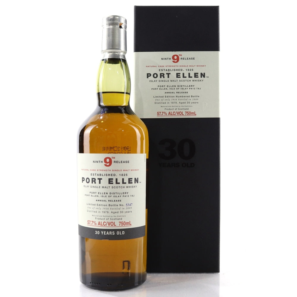 Port Ellen 1979 30 Year Old 9th Release Single Malt - Flask Fine Wine & Whisky