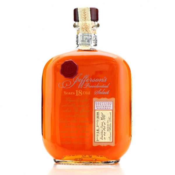 Jefferson's Presidential Select 1991 18 Year Old Bourbon Batch 14 / Stitzel-Weller - Flask Fine Wine & Whisky