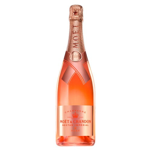 Moet & Chandon Nectar Imperial Rose Luminous Champagne - 75cl - 30