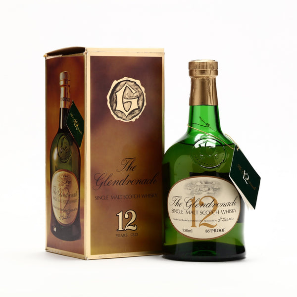 Glendronach 12 Year Old Single Malt Teacher's 1980s - Flask Fine Wine & Whisky