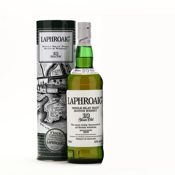 Buy Laphroaig 10 Year Old Islay Single Malt 1990s 43% | Single
