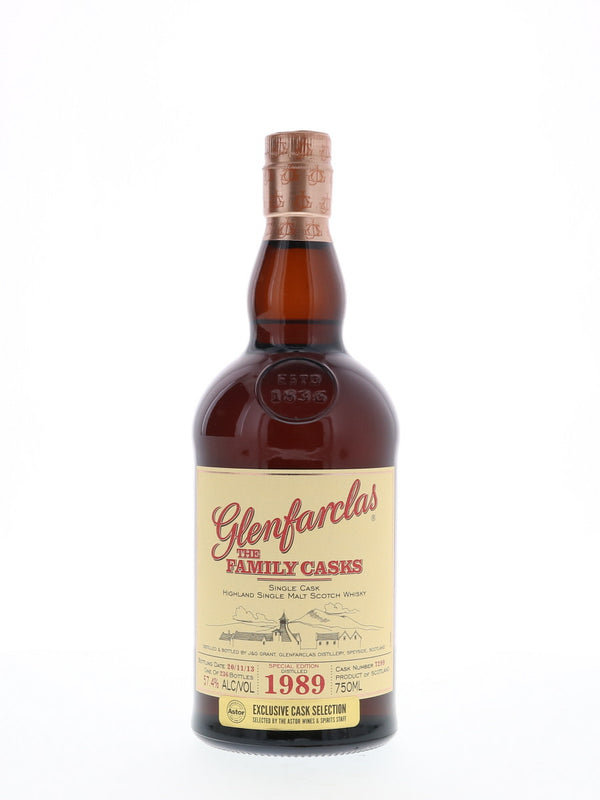 Glenfarclas 1989 Family Cask #7299 - Flask Fine Wine & Whisky