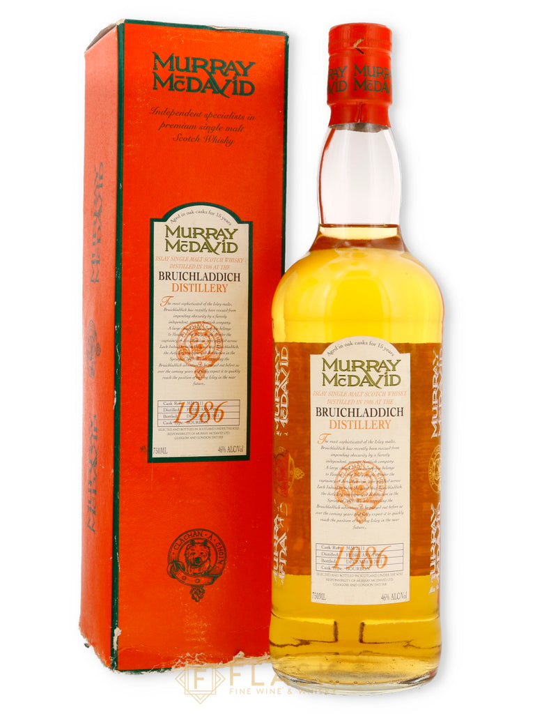 Bruichladdich 1986 Murray McDavid 15 Year Old Single Cask - Flask Fine Wine & Whisky