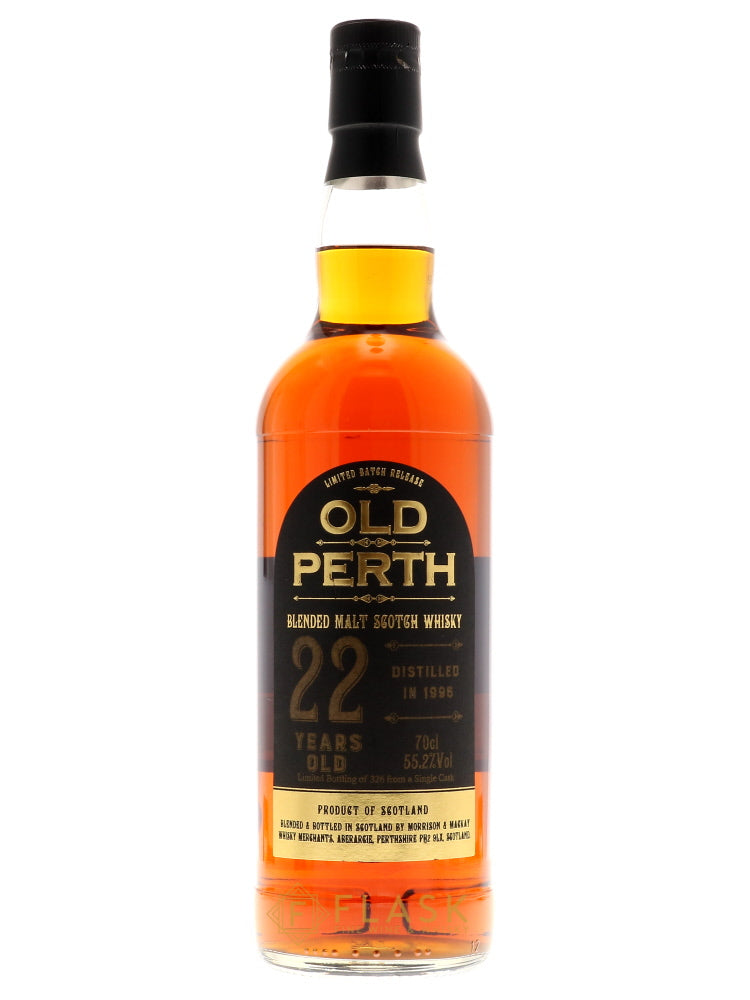 Old Perth 1996 22 Year Old Blended Malt Whisky - Flask Fine Wine & Whisky