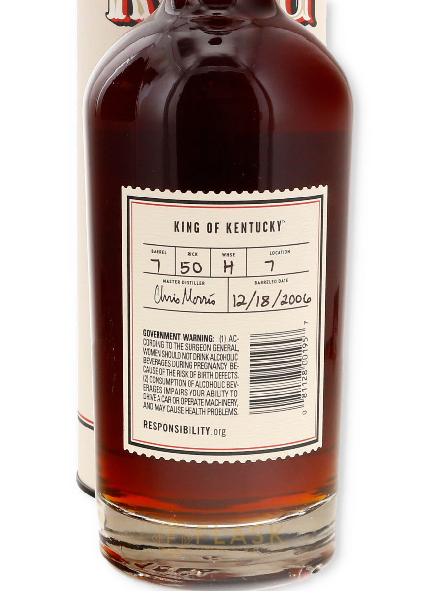 Brown Forman King of Kentucky 15 Year Old Single Barrel Bourbon #7 2022 Release 1 of 99 - Flask Fine Wine & Whisky