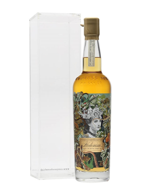 Compass Box Hedonism Quindecimus Blended Grain Whisky - Flask Fine Wine & Whisky