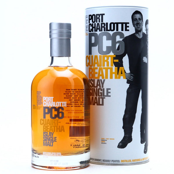 Bruichladdich Port Charlotte PC6 Single Malt - Flask Fine Wine & Whisky