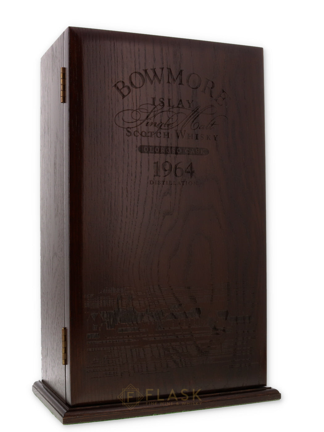 Bowmore 1964 Oloroso Cask 38 Year Old Single Malt 750ml [Original Wood Box} - Flask Fine Wine & Whisky