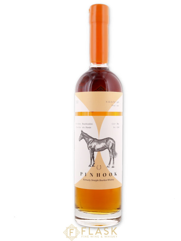 Pinhook 2022 Flagship Straight Bourbon Orange Wax - Flask Fine Wine & Whisky