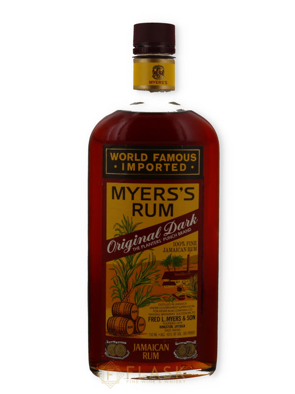Myers's Original Dark Jamaica Vintage Rum 1987 - Flask Fine Wine & Whisky