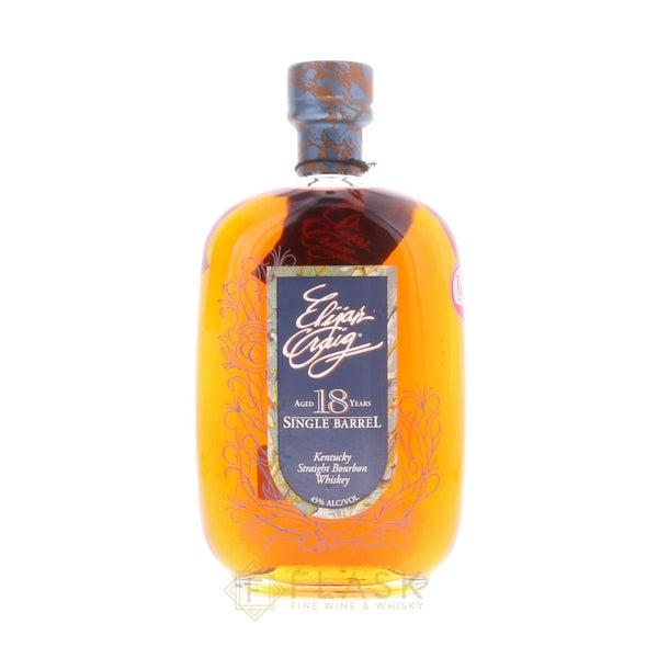 Elijah Craig 18 Year Old Bourbon Single Barrel 1990 - Flask Fine Wine & Whisky