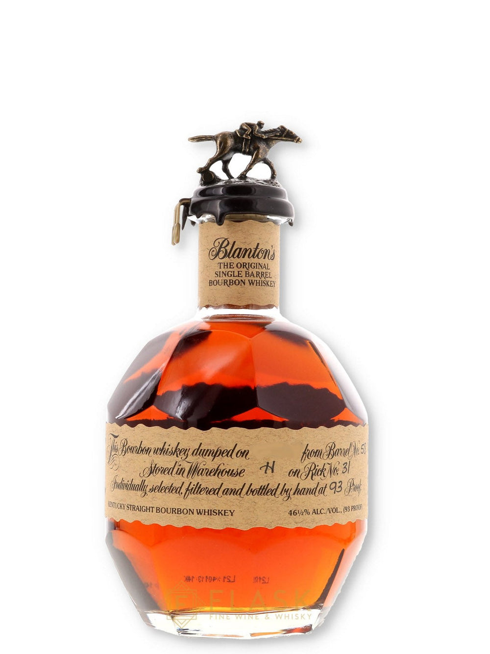 Blantons Single Barrel Bourbon 750ml - Flask Fine Wine & Whisky