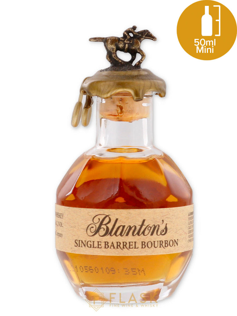 Blantons Single Barrel Bourbon 50ml / Mini Bottle - Flask Fine Wine & Whisky