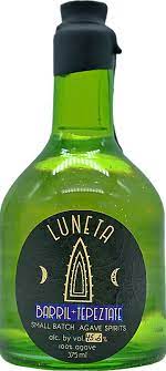 Luneta Agave Spirits Barril Tepeztate 375ml 91.2 proof - Flask Fine Wine & Whisky