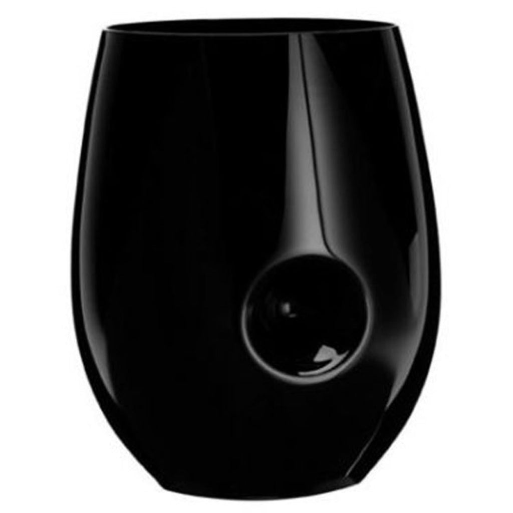 Riedel Stemless Tasting Glass Black - Flask Fine Wine & Whisky