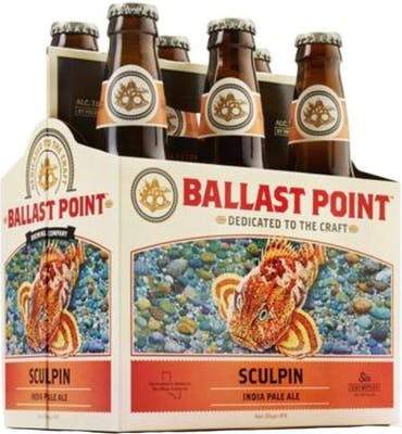 Ballast Point Sculpin IPA 6 pack bottles - Flask Fine Wine & Whisky