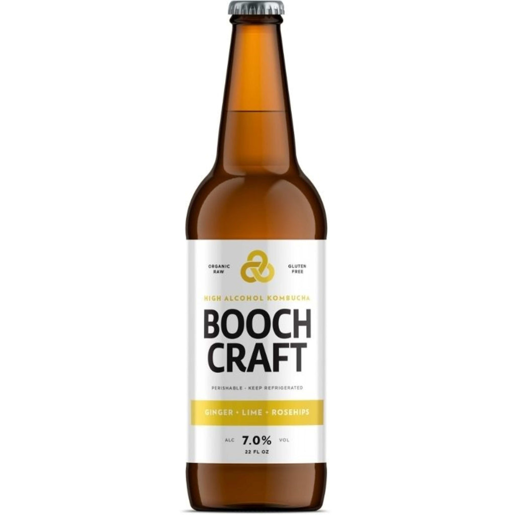 Boochcraft Ginger Lime 4pk - Flask Fine Wine & Whisky