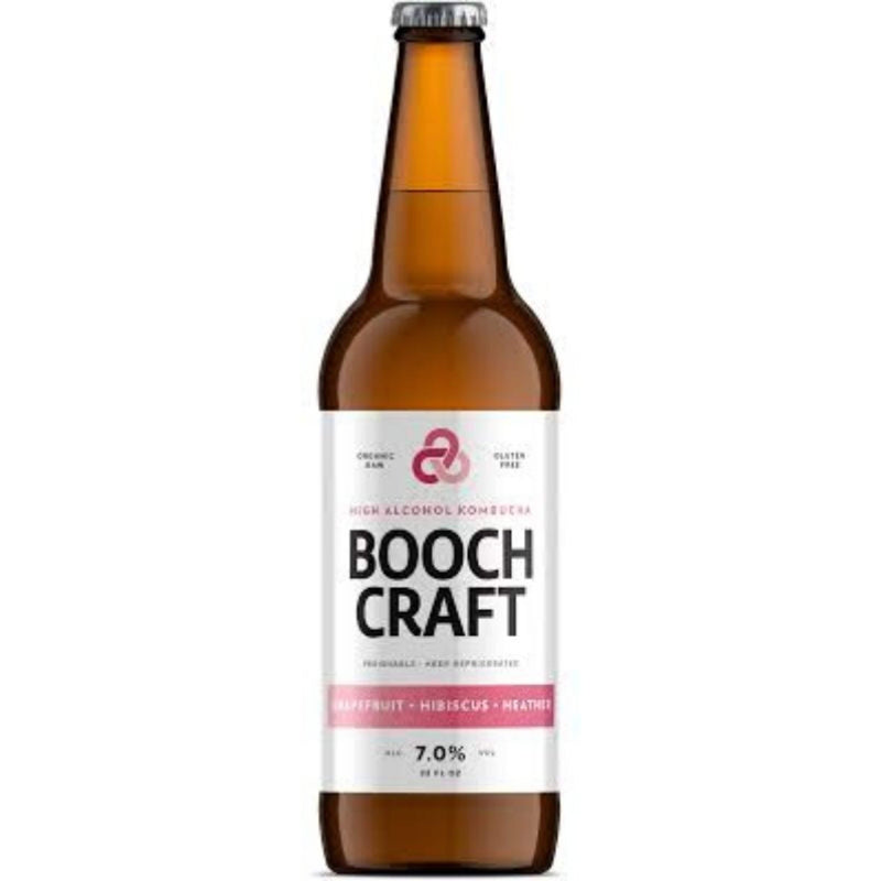 Boochcraft Grapefruit Hibiscus 22oz - Flask Fine Wine & Whisky