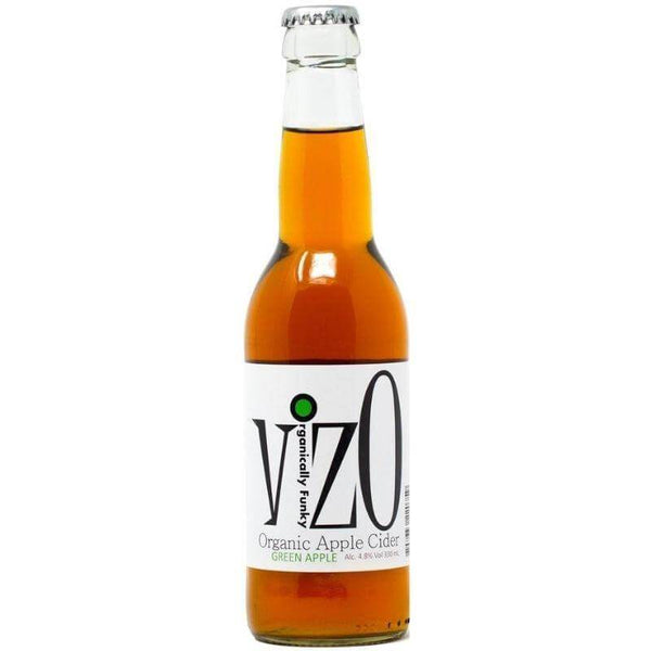 VIZO Organic Green Apple Cider 330ml - Flask Fine Wine & Whisky