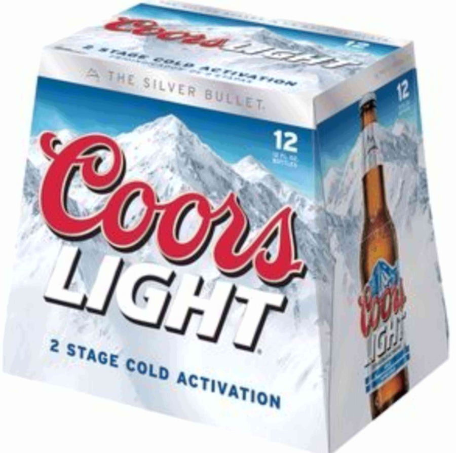 Coors Light 12oz 12 pk Btl - Flask Fine Wine & Whisky