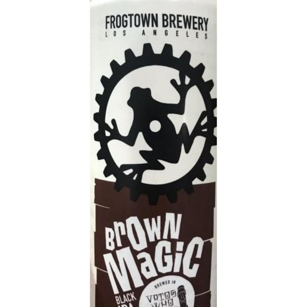 Frogtown Brown Magic Black IPA single - Flask Fine Wine & Whisky