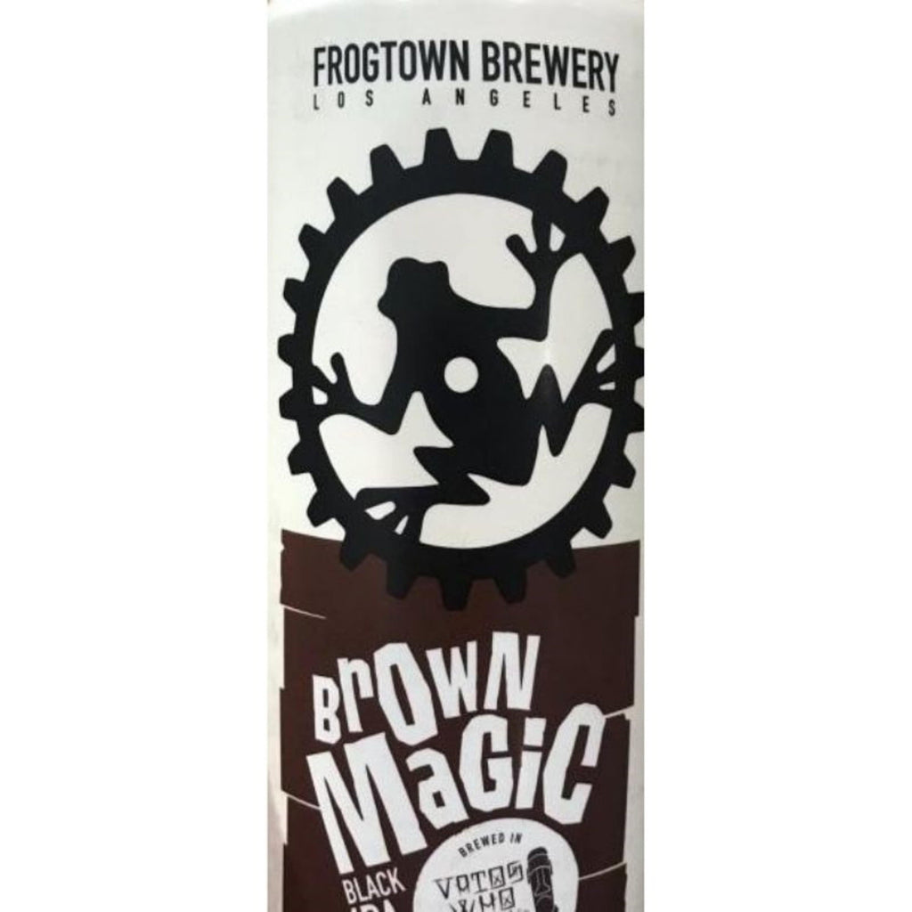 Frogtown Brown Magic Black IPA single - Flask Fine Wine & Whisky