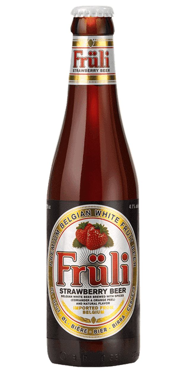 Fruli Strawberry Beer 4PK - Flask Fine Wine & Whisky