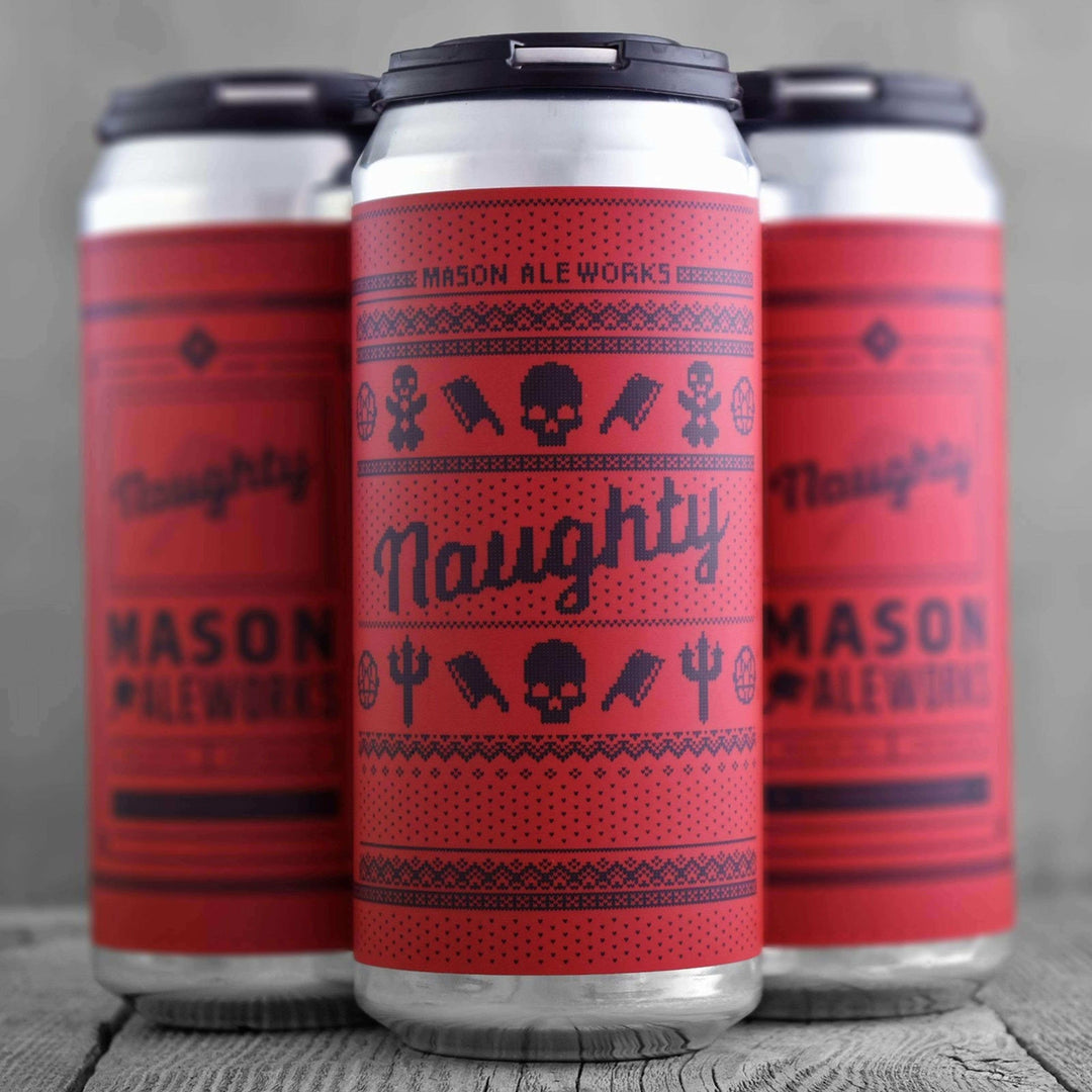 Mason Aleworks NAUGHTY  Hot Chocolate Stout 4pk - Flask Fine Wine & Whisky