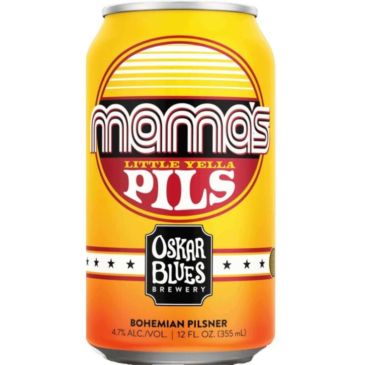 Oskar Blues Mamas Yella Pils 6pk - Flask Fine Wine & Whisky