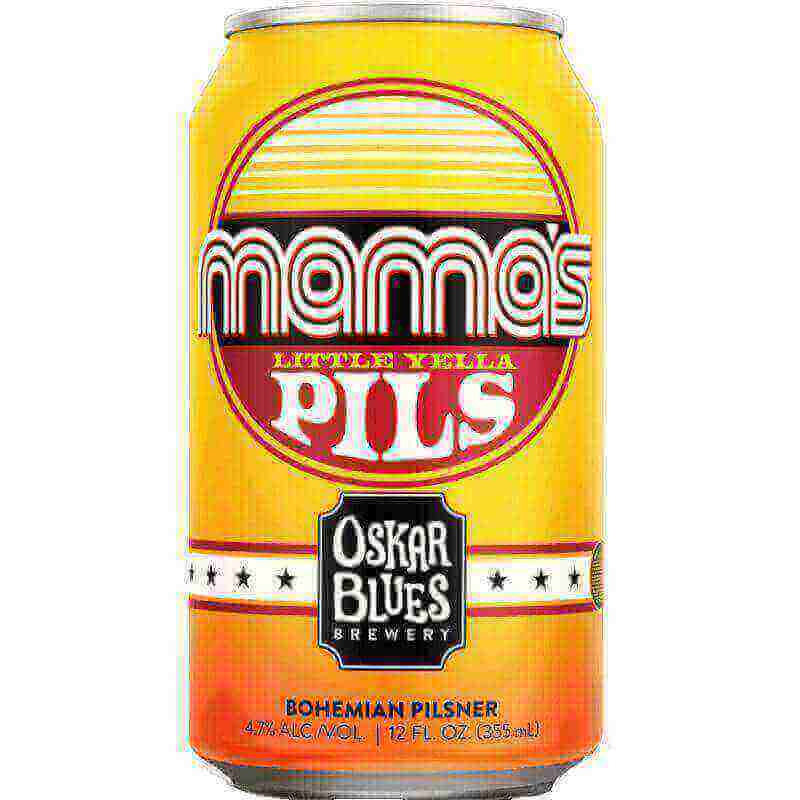 Oskar Blues Mamas Yella Pils 6pk - Flask Fine Wine & Whisky