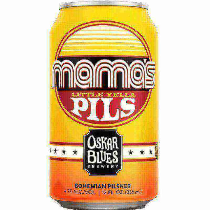 Oskar Blues Mamas Yella Pils 6pk - Flask Fine Wine & Whisky