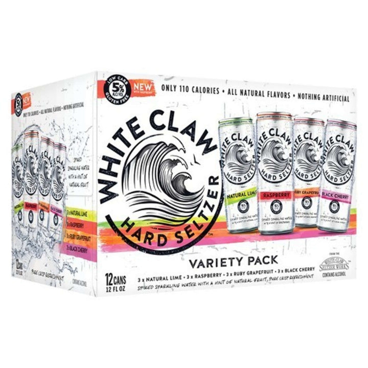 White Claw Hard Seltzer Variety Pack #1 12pk 12oz - Flask Fine Wine & Whisky