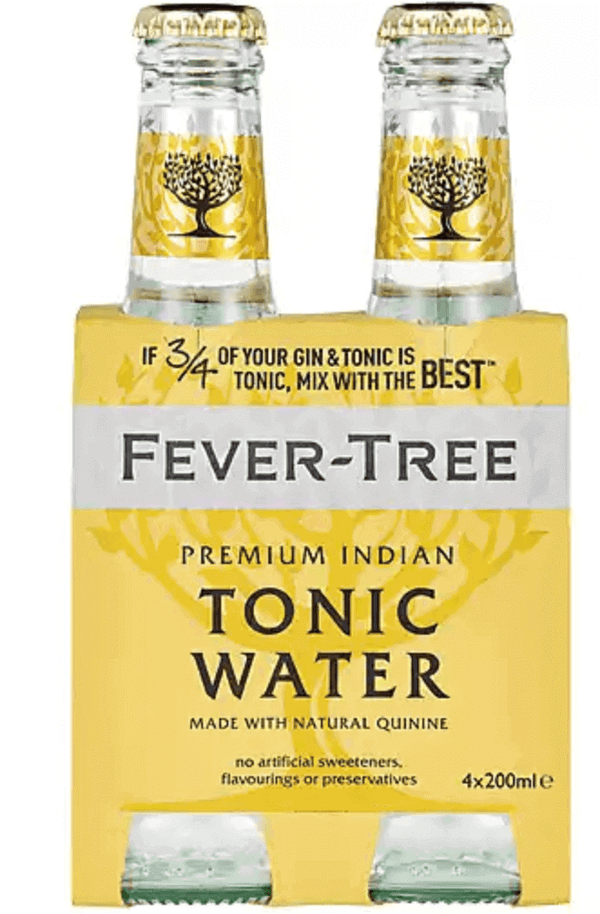 Fever Tree Indian Tonic 4pk - Flask Fine Wine & Whisky