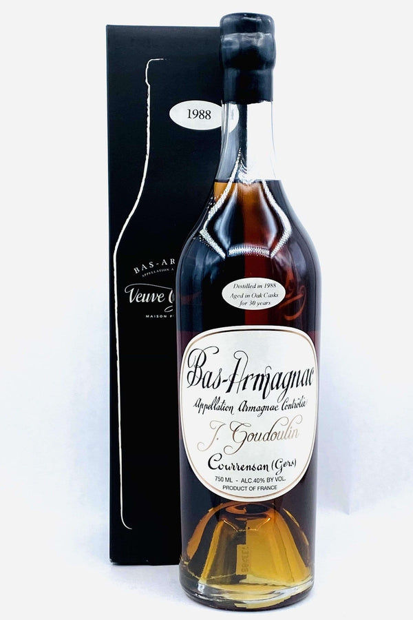 J. Goudoulin Bas Armagnac 1988 - Flask Fine Wine & Whisky